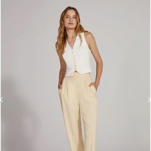 Favorite Daughter, The Georgia Trouser in Buttercream